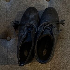 Dr. Scholl's Black Ankle Booties